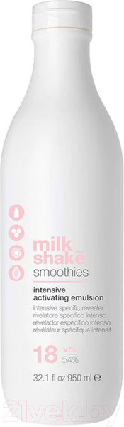 Изображение товара Эмульсия для окисления краски Z.one Concept Milk Shake Smoothies 18 Vol 5.4% (950мл)