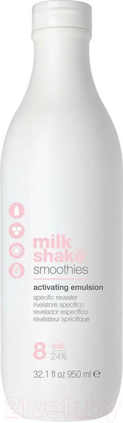 Изображение товара Эмульсия для окисления краски Z.one Concept Milk Shake Smoothies 8 Vol 2.4% (950мл)