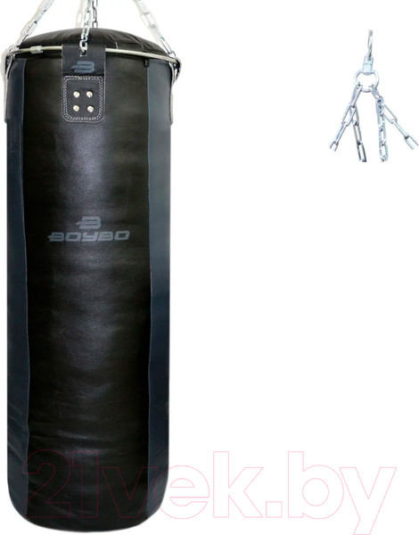 Изображение товара Боксерский мешок BoyBo Серый (100см)