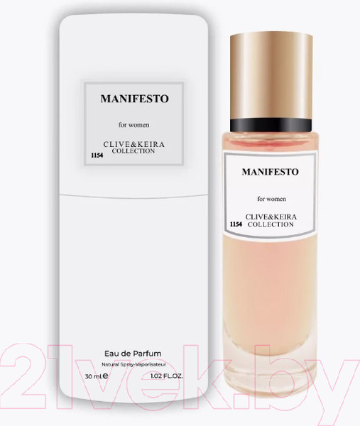 Изображение товара Парфюмерная вода Clive&Keira Manifesto For Women 1154 (30мл)