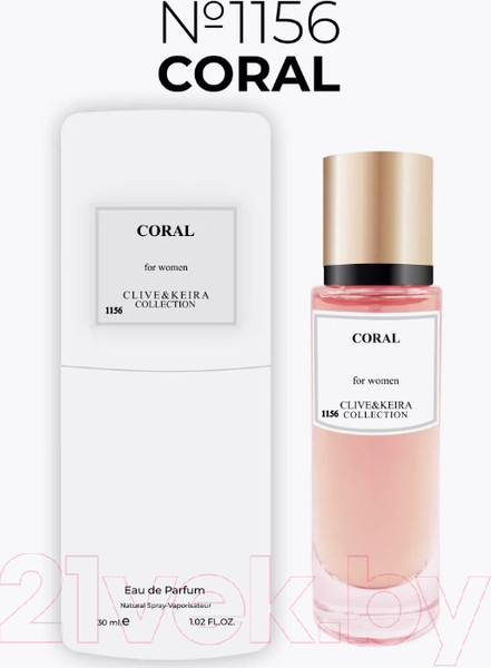 Изображение товара Парфюмерная вода Clive&Keira Coral For Women 1156 (30мл)