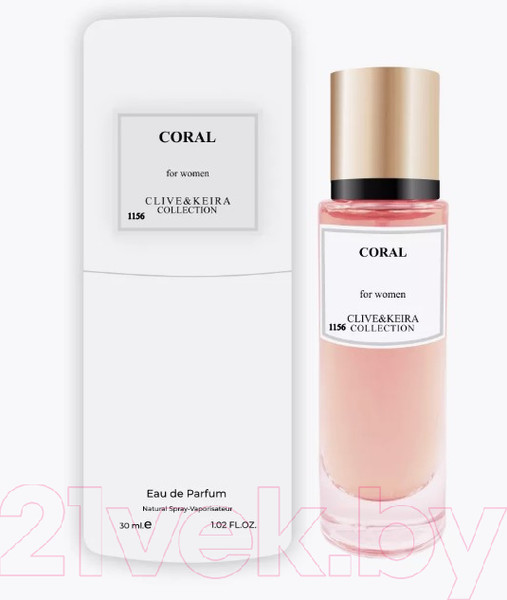 Изображение товара Парфюмерная вода Clive&Keira Coral For Women 1156 (30мл)