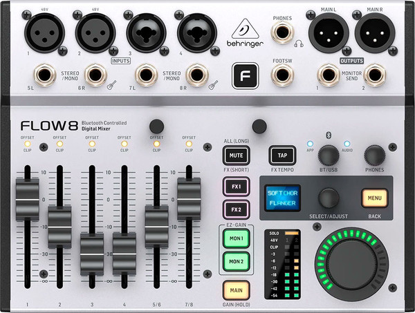 Изображение товара Микшерный пульт Behringer Flow 8
