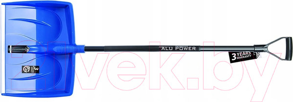 Изображение товара Лопата для уборки снега Prosperplast Ergometal / ILEFE-B333 (синий)