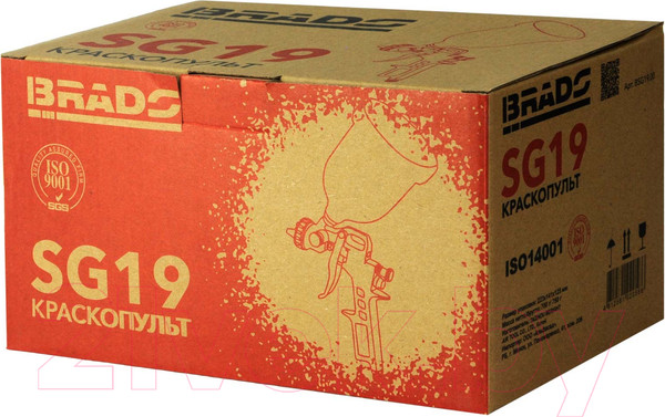 Изображение товара Пневматический краскопульт Brado SG19