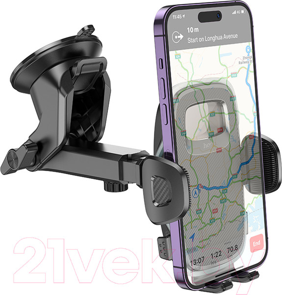 Изображение товара Держатель для смартфонов Hoco H15 (черный)