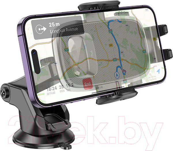 Изображение товара Держатель для смартфонов Hoco H15 (черный)