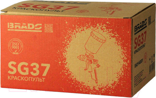 Изображение товара Пневматический краскопульт Brado SG37
