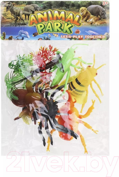 Изображение товара Набор фигурок игровых Наша игрушка Насекомые / 8801-21A