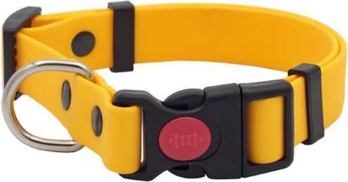 Изображение товара Ошейник КАСКАД Из биотана с фастексом / 30115301-04 (желтый)