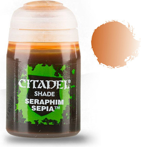 Изображение товара Краска для моделей Citadel Shade. Seraphim Sepia / 24-23 (18мл)