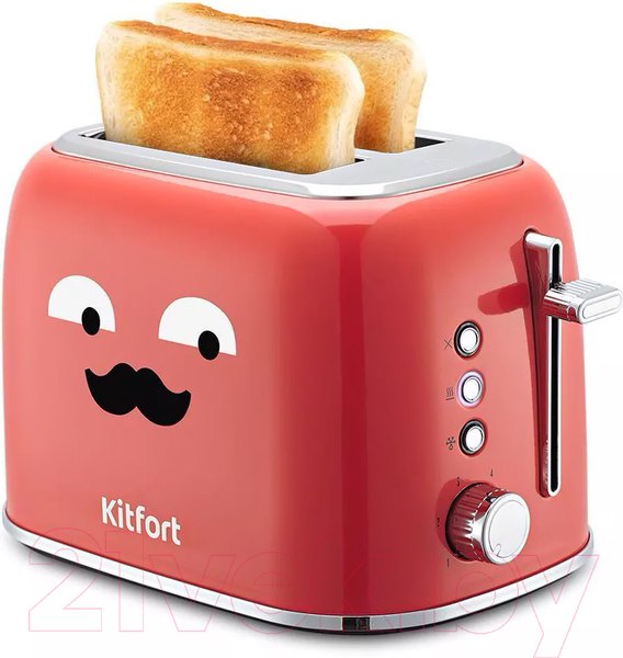 Изображение товара Тостер Kitfort KT-6218-1 (красный)