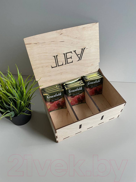 Изображение товара Емкость для хранения ОМурМебель Tea (бежевый)