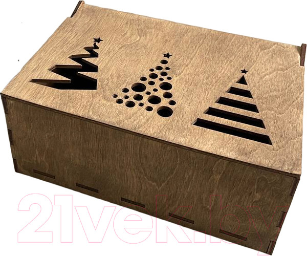 Изображение товара Коробка подарочная ОМурМебель Три елки