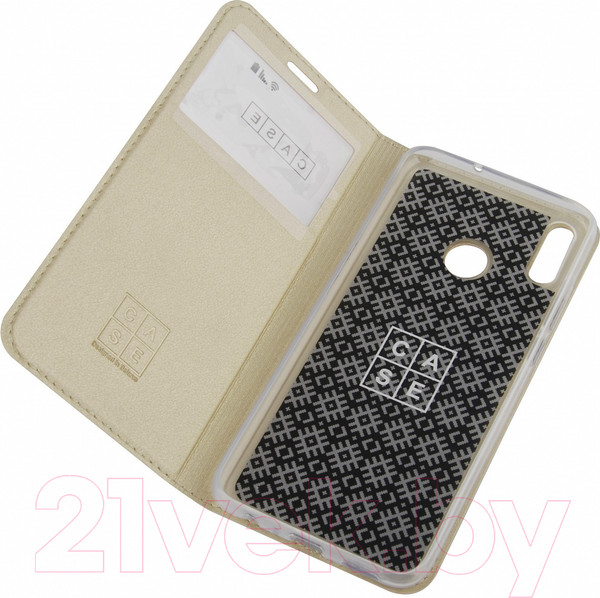 Изображение товара Чехол-книжка Case Hide Series для Honor 8X (золото)