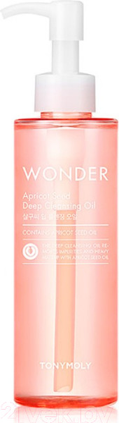 Изображение товара Гидрофильное масло Tony Moly Wonder Apricot Deep Cleansing Oil (190мл)