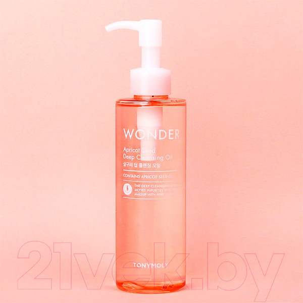 Изображение товара Гидрофильное масло Tony Moly Wonder Apricot Deep Cleansing Oil (190мл)