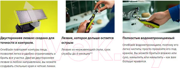 Изображение товара Триммер Philips OneBlade QP2721/20