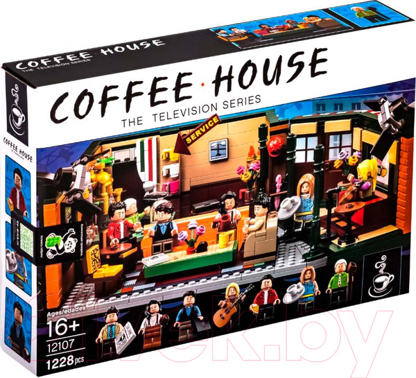 Изображение товара Конструктор King Друзья: Центральная кофейня / 12107 