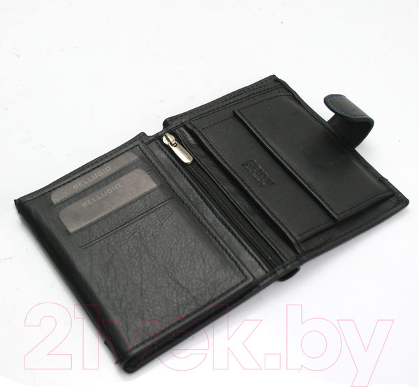 Изображение товара Портмоне Bellugio ZM-37R-073 (черный/синий)