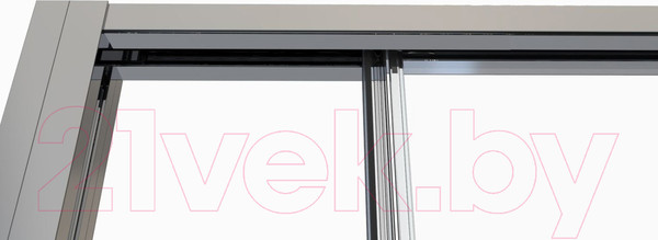 Изображение товара Душевая дверь Allen Brau Priority Fantasy 2.0 3.11006.00 / 312655 (хром)