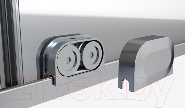 Изображение товара Душевая дверь Allen Brau Priority Fantasy 2.0 3.11006.00 / 312655 (хром)