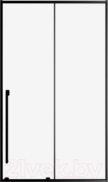 Изображение товара Душевая дверь Allen Brau Priority Fantasy 2.0 3.11008.31 / 312660 (черный матовый)