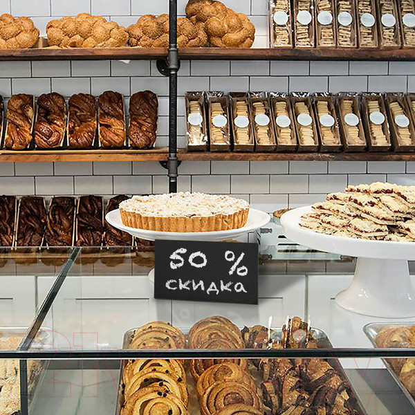 Изображение товара Набор ценников Brauberg 291288 (10шт, черный)