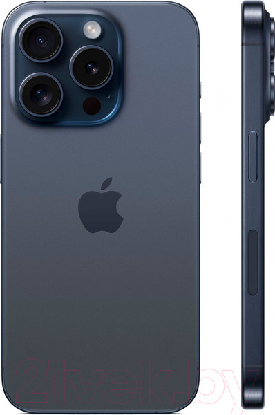 Изображение товара Смартфон Apple  iPhone 15 Pro 256GB Dual Sim / A3104 (синий титан)