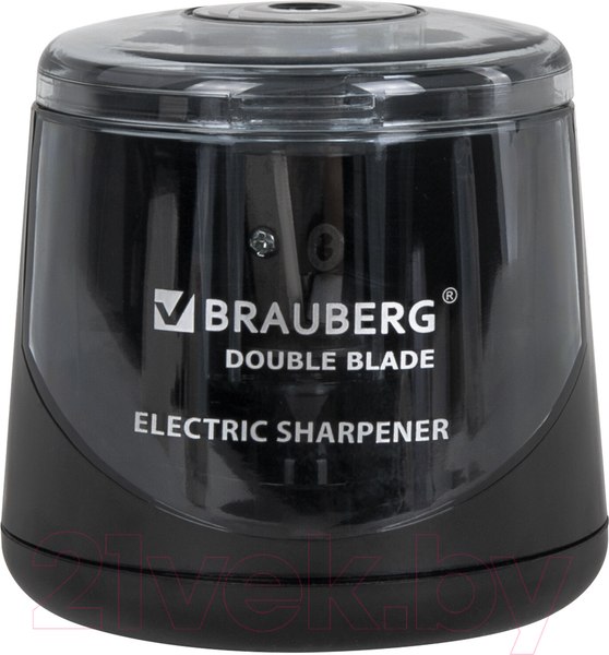 Изображение товара Точилка Brauberg Double Blade Black. Электрическая / 271336
