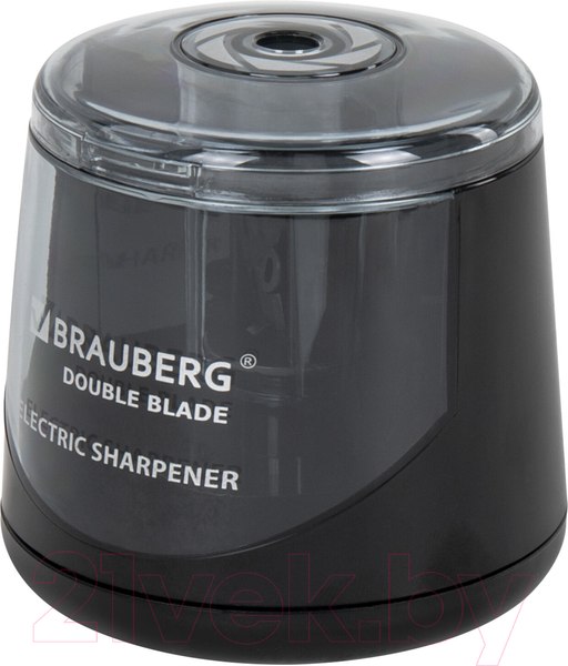 Изображение товара Точилка Brauberg Double Blade Black. Электрическая / 271336
