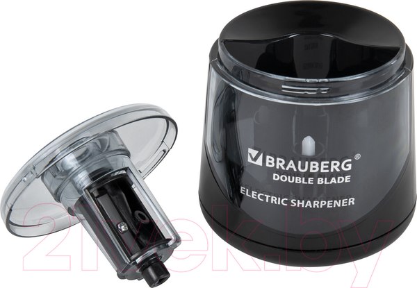 Изображение товара Точилка Brauberg Double Blade Black. Электрическая / 271336
