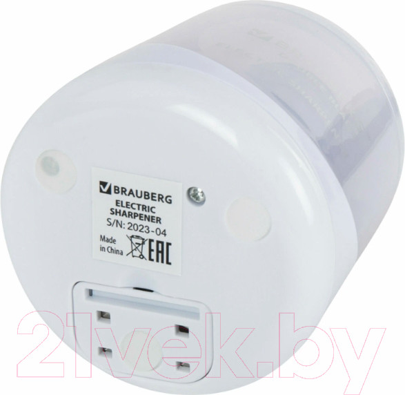 Изображение товара Точилка Brauberg Double Blade White. Электрическая / 271337
