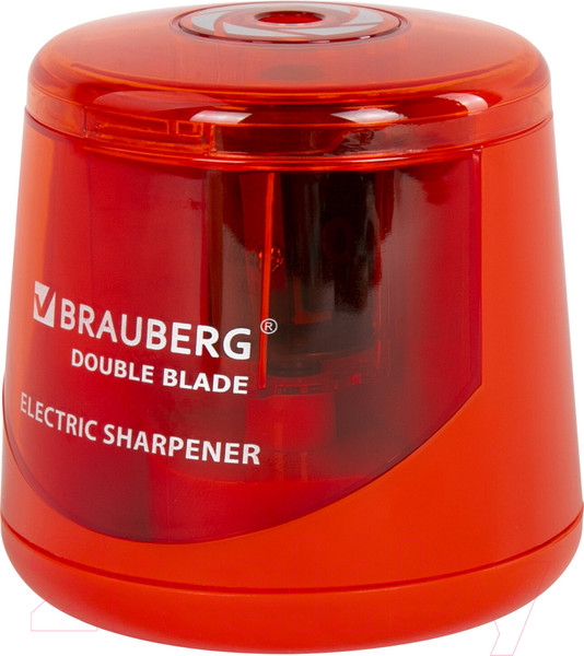 Изображение товара Точилка Brauberg Double Blade Red. Электрическая / 271338