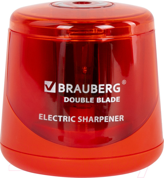 Изображение товара Точилка Brauberg Double Blade Red. Электрическая / 271338