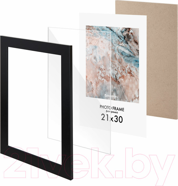 Изображение товара Набор рамок Brauberg Basic / 391261 (3шт, черный)