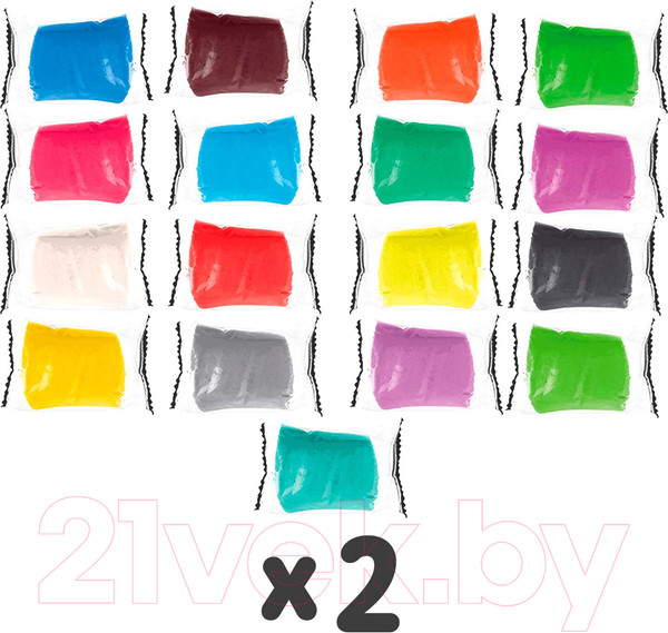 Изображение товара Набор для лепки Brauberg Kids / 106723 (34шт)