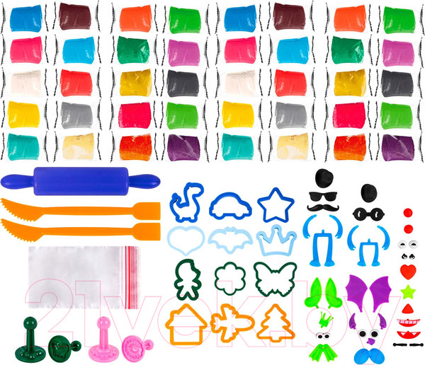 Изображение товара Пластилин Brauberg Kids / 106724 (40шт)