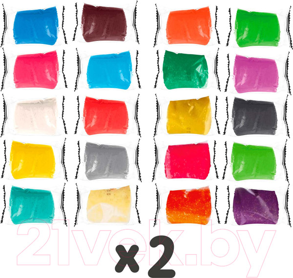 Изображение товара Пластилин Brauberg Kids / 106724 (40шт)