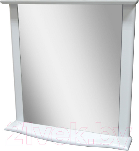 Изображение товара Зеркало Гамма Люкс 4/1 (с полкой)