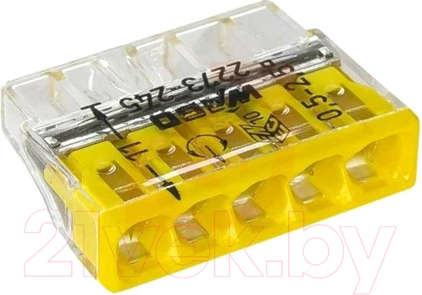 Изображение товара Набор клемм Wago 2273-245 (5шт)