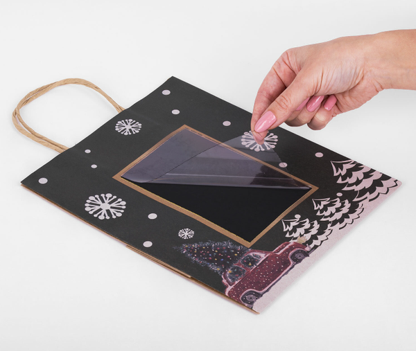 Изображение товара Набор пакетов подарочных Золотая сказка Ny Kraft / 591967 (6шт)