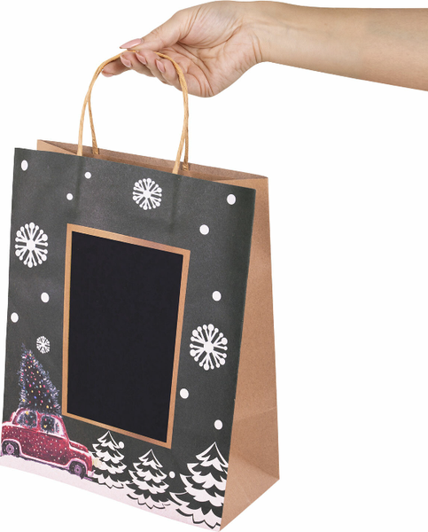 Изображение товара Набор пакетов подарочных Золотая сказка Ny Kraft / 591967 (6шт)