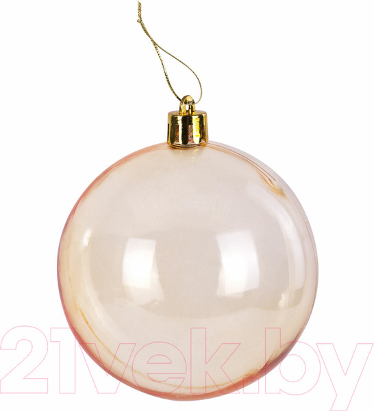 Изображение товара Набор шаров новогодних Золотая сказка Eden Colors / 591983 (8шт, золото/черный)