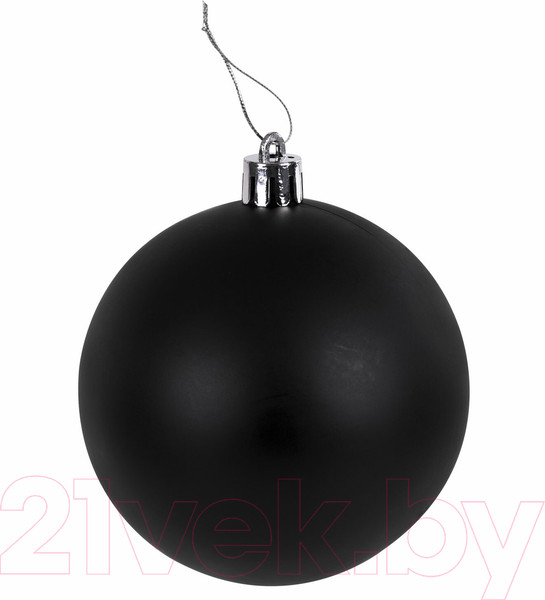 Изображение товара Набор шаров новогодних Золотая сказка Eden Colors / 591983 (8шт, золото/черный)