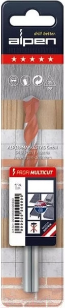 Изображение товара Сверло ALPEN Profi Multicut 8мм / 17200800100