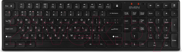 Изображение товара Комплект клавиатура и мышь Sven KB-C2550W