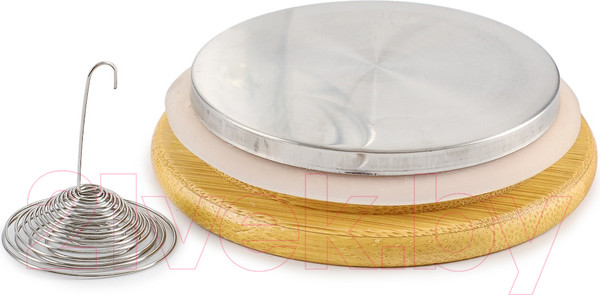 Изображение товара Заварочный чайник Attribute Pure с бамбуковой крышкой / ATT270 (2.2л)