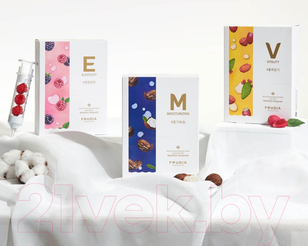 Изображение товара Набор масок для лица Frudia Витализирующая с кактусом (10x20мл)