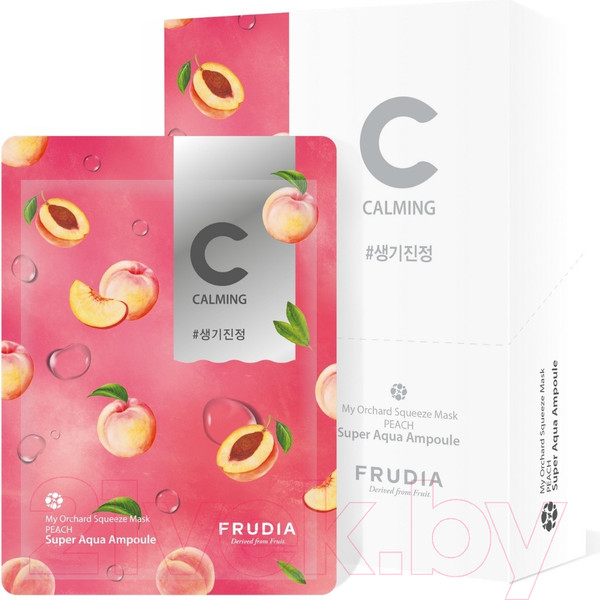 Изображение товара Набор масок для лица Frudia Питательная с персиком (10x20мл)